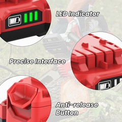 2PACK For Craftsman 20Volt 4.0Ah Lithium-ion Battery CMCB204 CMCB202 CMCB201 NEW