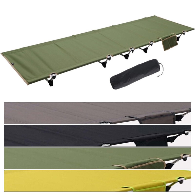 Camping Cot Ultralight Folding Backpacking Cot with Carry Bag for Outdoor Travel