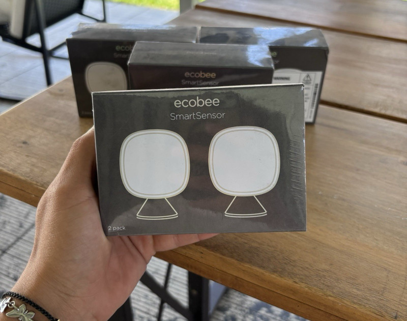 ⚡IN HAND⚡Ecobee Smart Sensor 2 Pack - Comfort, Security, Energy Savings , New ✔