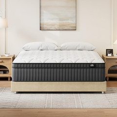 12 Inch Full Size Mattress, Gel Memory Foam and Pocket Spring Hybrid with Plush