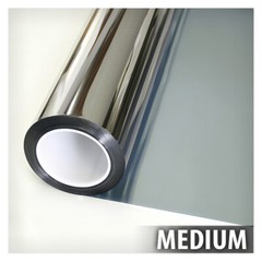 BDF EXS35 EXTERIOR Window Film High Heat Rejection Silver 35 (Medium)