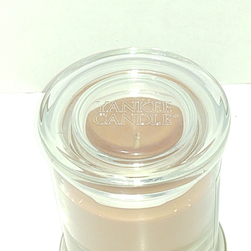 Yankee Candle Girl Scouts Coconut Caramel Stripes Scented candle tumbler 8 oz gallery