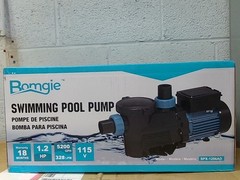 Bomgie 115V Dual Speed Pool Pump Inground Above Ground 5200GPH