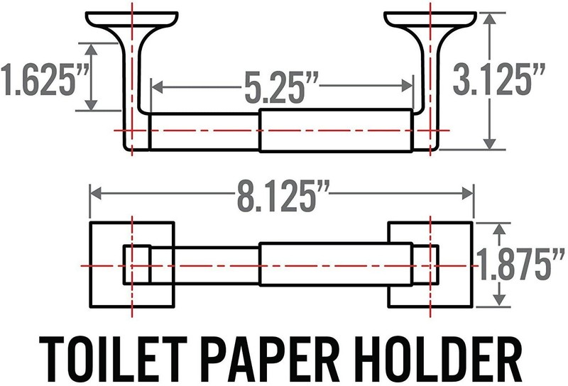 Redwood Series 4 Piece Bath Hardware Bathroom Accessory Set, Oil Rubbed Bronze gallery