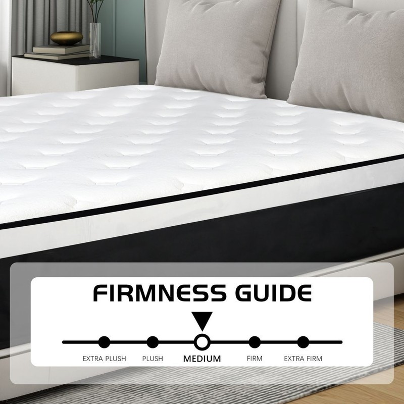12"14" Gel Memory Foam Mattress Hybrid Pocket Springs Twin Full Queen King Size gallery
