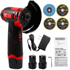 3 Inch 12V Lithium Electric Angle Grinder – Handheld Grinding Polishing Tool