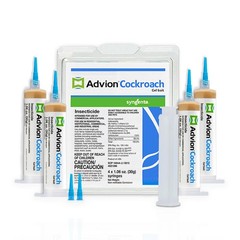 Syngenta 383920 Advion Cockroach Gel Bait 4 X 30 Gram 4 *30 grams, Brown
