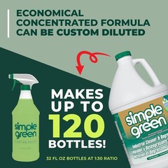 Simple Green 2710200613005 1 Gal Jug, Industrial Cleaner And Degreaser,