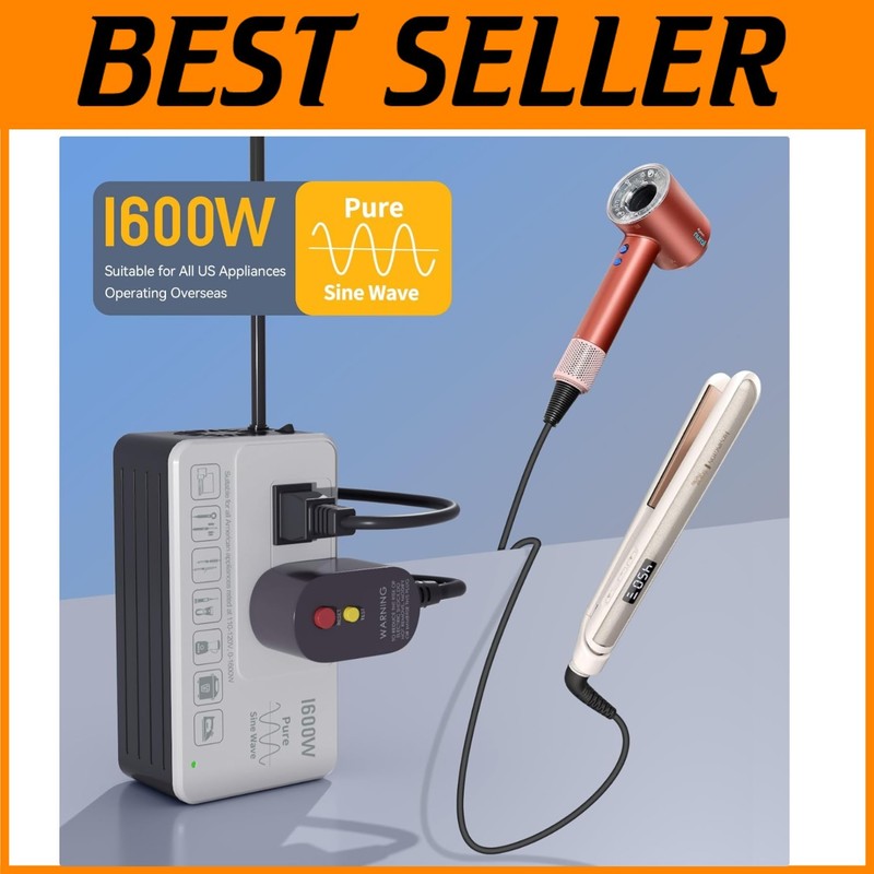 Reliable 220V to 110V Power Converter for International Use