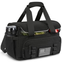 Tactical Lunch Bag for Men, 15L Insulated Lunch Box with Hot/Cold Compartment…