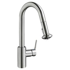 Memphis Single-Handle Pull-Down Sprayer Kitchen Faucet with 1.8 GPM in Stainless