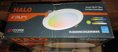 HALO HLB 6″ Smart Wi-Fi LED Recessed Downlight Color