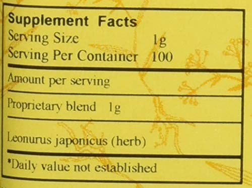 E-Fong Yi Mu Cao - Chinese Motherwort Aboveground 3.5 Ounce (Pack of 1) gallery