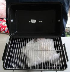 Never Used Portable Outdoor Camping Picnic Tabletop Charcoal Grill BBQ