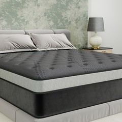 12″ 14″ Mattress In a Box Gel Memory Foam Hybrid Spring Twin Full Queen King Bed
