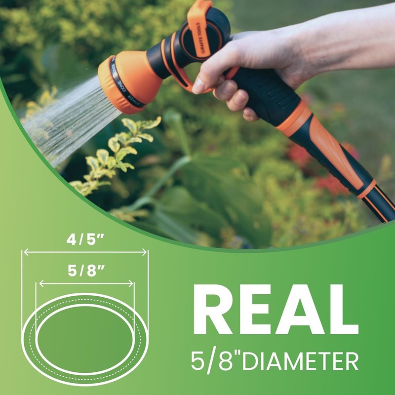 Giraffe Tools Garden Leader Hose Short Water Hose 3/10/75ft x 5/8" Burst 600 PSI gallery