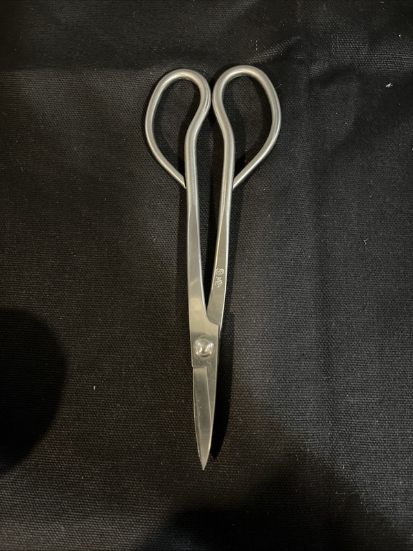 professional grades 180 mm long handle scissors Alloy Steel bonsai tool scissors