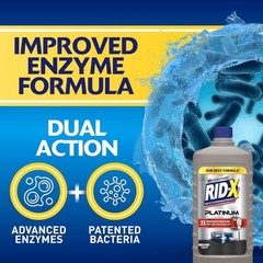 RID-X Septic Tank Treatment Platinum Liquid 6 Month Supply – Our Best Formula