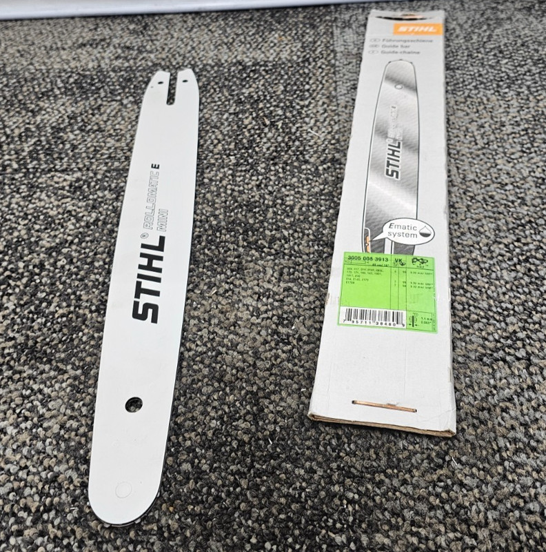 STIHL 3005 008 3913 Rollomatic E Mini 16″ Guide Bar 3/8″ Chain Pitch