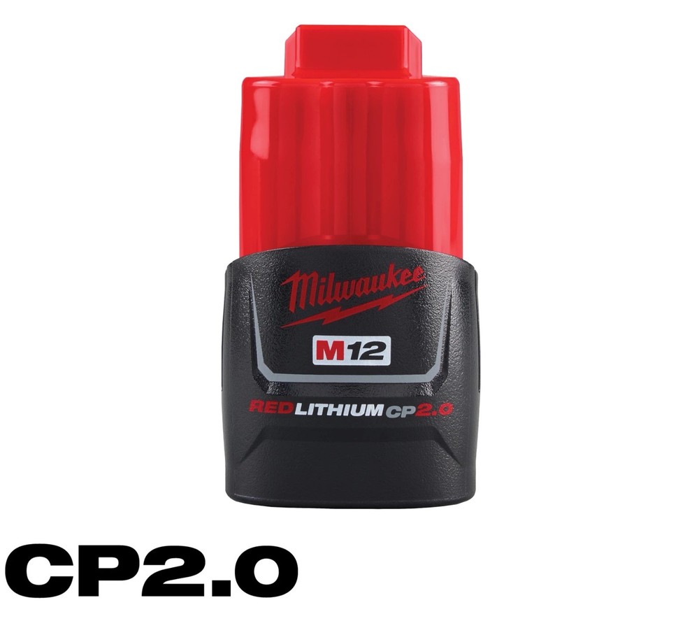 Genuine Milwaukee 48-11-2420 12 Volt M12 REDLITHIUM CP2.0 Battery