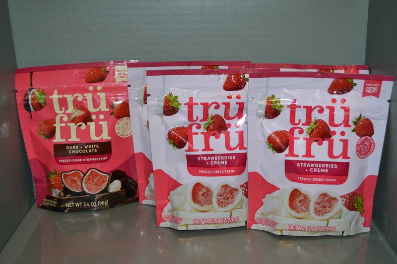(5) Tru Fru, 2 Flavors 3.4 oz Each, Best By 11/26+