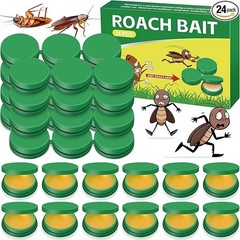 Roach Repellent Killer Cockroach Traps for Indoor & Outdoor Infestation 24 Pack