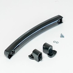 Choice Part WB15X10275 for GE Microwave Door Handle w/ 2 WB06X10939 and Hardware