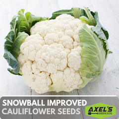 Snowball Improved Cauliflower Seeds | Non-GMO | Heirloom | Fresh Garden Seeds