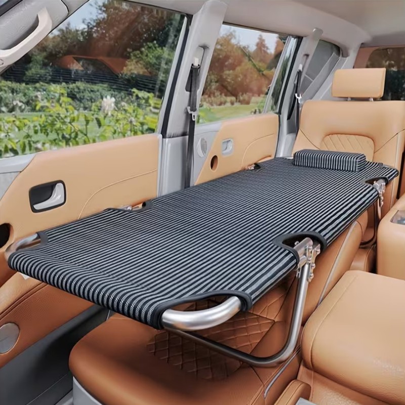 Non-Inflatable Car Mattress, Folding Car Bed Mattress for SUV, Portable Car Camp