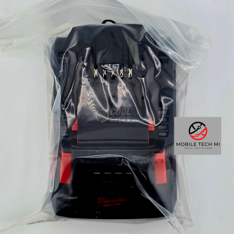 Genuine Milwaukee M18 2 Pack XC8.0 HIGH OUTPUT 8.0 Ah Battery w/ Rapid Charger gallery