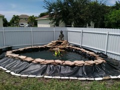 Pond Liner 1×1 35×35 35×40 35×50 35×60 35x100Spring sale, Any size,Free Shipping