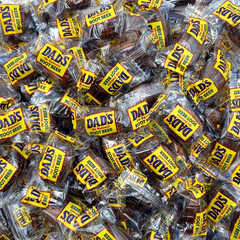 DAD’S ROOT BEER BARRELS Hard Candy 1,2,3 LB ~ Old Fashioned Candy ~ Free Ship!