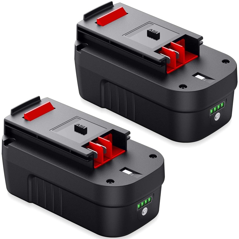 2 Pack 18V for Black and Decker HPB18 18 Volt 6.0Ah Battery HPB18-OPE 244760-00A