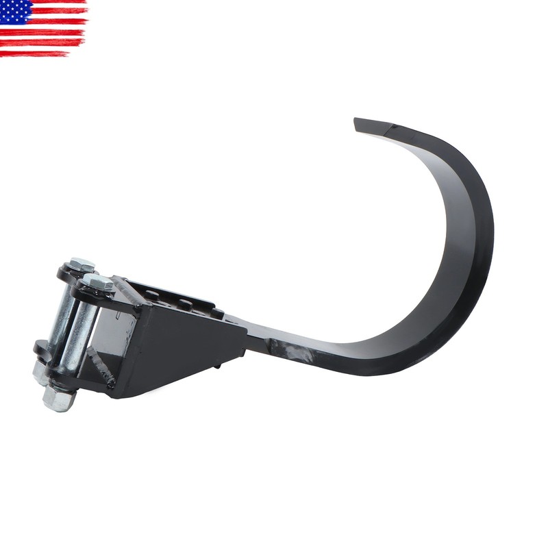 Black 370mm Tree Digging Blade Root Cutting Tool For Mini Excavator Root Planer gallery