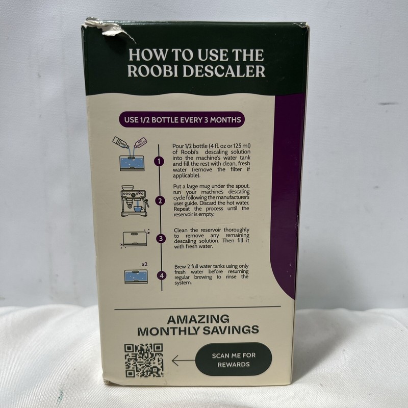 2 Pack Roobi Breville Compatible Descaling Solution To Clean & Descale ~ NEW gallery