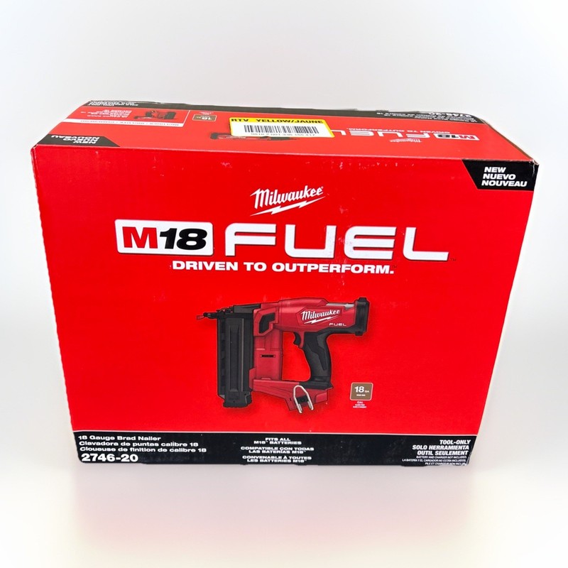 Milwaukee M18 FUEL™ 18 Gauge Brad Nailer (2746-20)