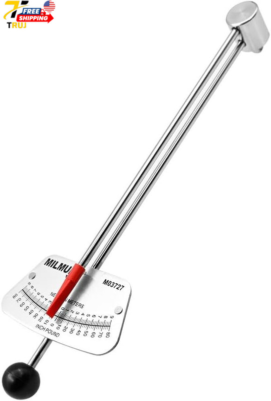 Drive Beam Torque Wrench 0 80 Inch Pounds and 0 9 Newton Meter Torque 1/4 Inch