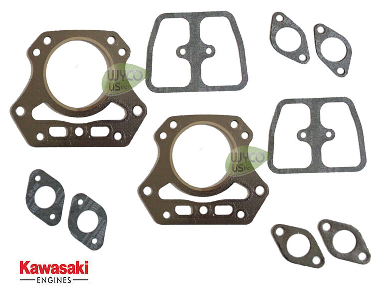 OEM GASKET KIT (AS SHOWN), KAWASAKI FH500V ENGINES, LAWNMOWERS, 9C6