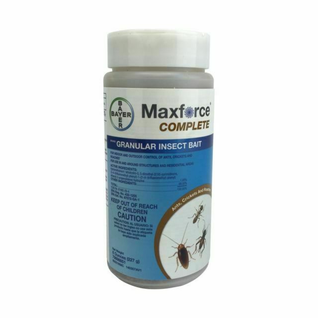 8 oz Maxforce Complete Pest Insecticide Bait Control Ant Roach Silverfish Earwig