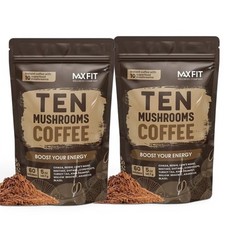 2Pack Mushroom Coffee Organic (60 Servings) 10 Mushrooms (Lion’s Mane…)