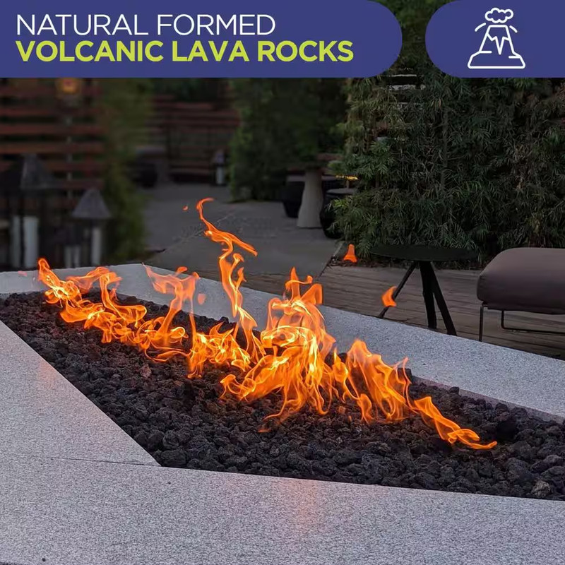 Small Black Lava Rock (1/4 In. - 1/2 In.) 10 Lbs. Bag gallery