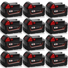 1/10Pack For Milwaukee for M18 Lithium 8 Ah Extended Capacity Battery 48-11-1860