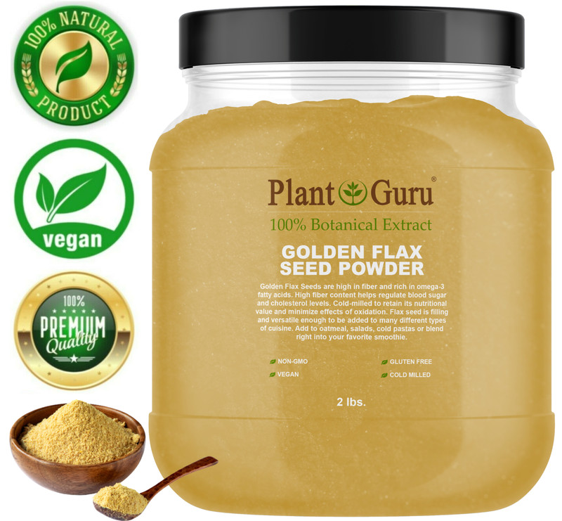 Ground Flax Seed Powder BROWN & GOLDEN 100% Pure Linseed Flaxseed Meal Bulk gallery