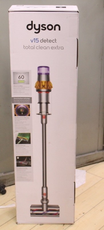 Dyson V15 Detect Total Clean Extra Cordless Stick Vacuum Cleaner
