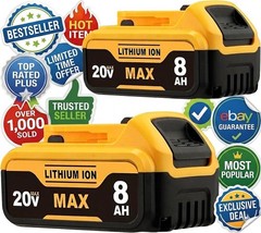 Generic 20V 8.0Ah Li-Ion Battery Compatible with 20V MAX Cordless Power Tools