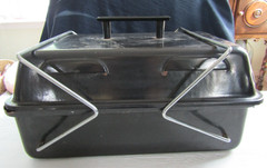 Never Used Portable Outdoor Camping Picnic Tabletop Charcoal Grill BBQ