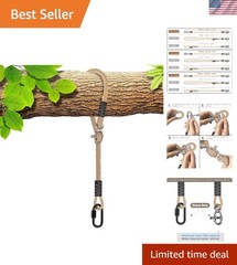 Adjustable Tree Swing Rope Kit – Polyester Straps for 1000 lbs Support