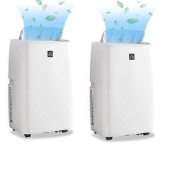 2pc 14000 BTU Portable Air Conditioner AC Unit Cooler Fan Dehumidifier 750 Sq.ft