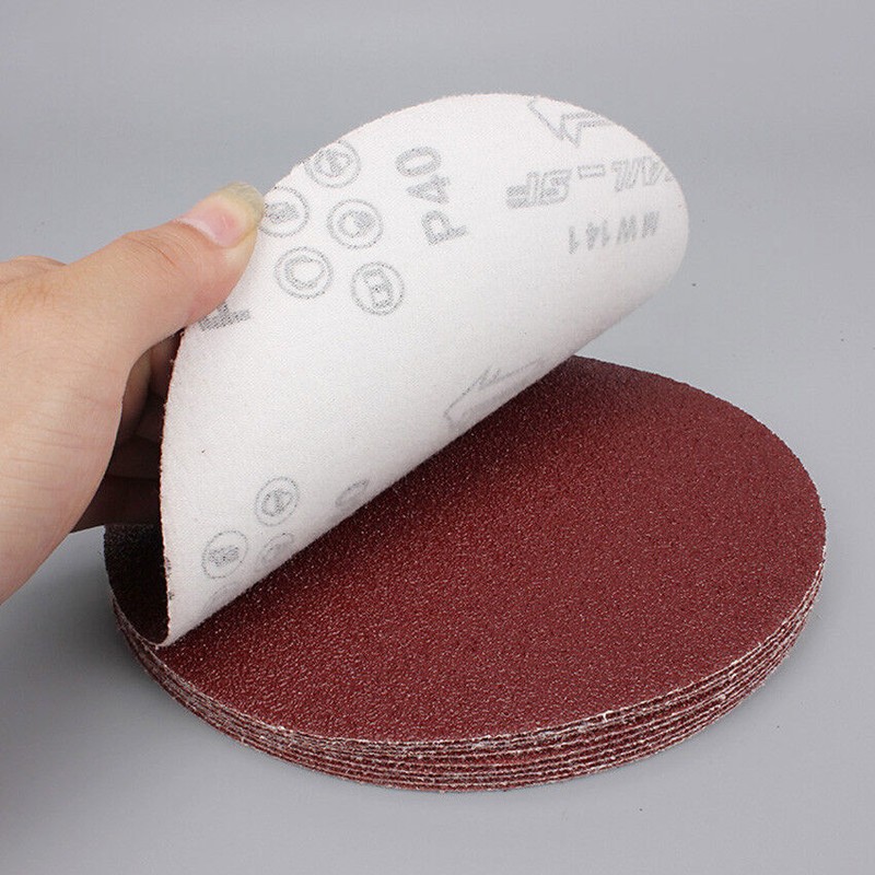 7" 180mm Abrasive Sanding Disc Hook And Loop Sandpaper Discs Pads 40-2000 Grit gallery