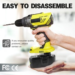 1-10X 8.0Ah 18V Lithium-Ion For RYOBI P108 P107 One Plus High Capacity Battery